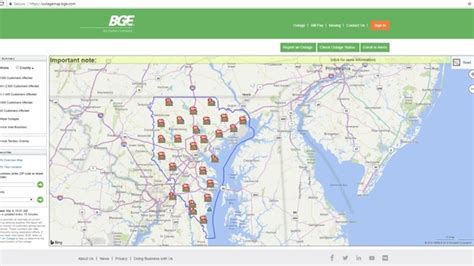 Bge outage tracker - Your BGE online account includes more than just your recent gas or electric bill. It contains tools and detailed energy usage information. And if your home has a smart meter, your online tools are smarter, too. By tracking your energy usage right after you use it, comparing usage trends, and discovering the results of energy-saving practices ...